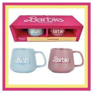 Primark Exclusive Barbie the Movie Ken & Barbie Mug Set